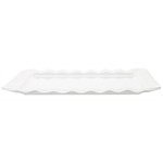 Plat carré Jumbo blanc 46 cm Emile Henry